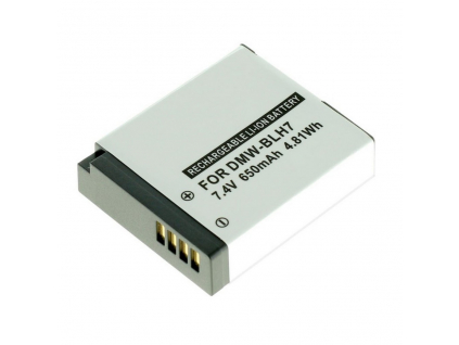Batéria pre Panasonic DMW BLH7 Li ion 650 mAh