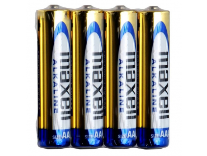 Batérie alkalické Maxell Alkaline AAA LR03 4 ks balenie