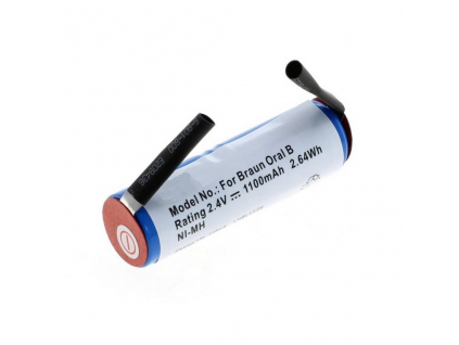 Batéria pre Braun Oral B Sonic Complete Rowenta Dentasonic NiMH 1100 mAh