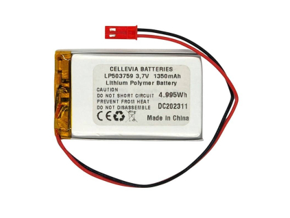 Akumulátor Li Po 1350 mAh 5x37x59 mm