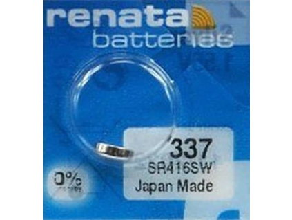 Batéria hodinková Renata 337, SR416SW 1 ks