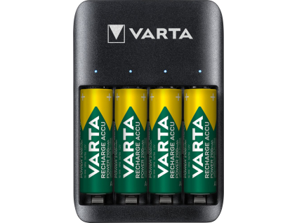 Nabíjačka Varta 57652 + 4 ks batérie AA R6 Varta 2100 mAh