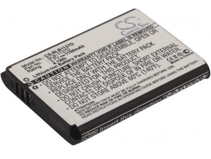 Batéria pre Samsung SLB 1137D, SLB1137D Li ion 1100 mAh