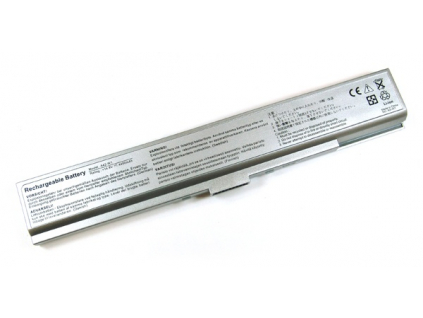 Batéria kompatibilná s Asus A42-W1 Li-Ion 4400 mAh strieborná