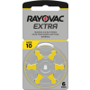 Batérie do načúvacích prístrojov 6 ks Rayovac Extra 10