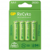 Nabíjacie batérie R6 AA GP ReCyko+ 2700 Series 2600mAh 4 ks blister