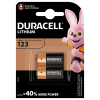 Bateria Duracell CR123 2 ks