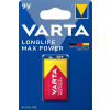 Batéria Varta Longlife Max Power 9V 6LR61 (4722)