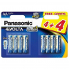 Batérie Panasonic Evolta Ultimate Energy AA LR6 8 ks balenie