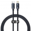 Dátový kábel s nabíjaním USB Typ C (USB C) Lightning (iPhone) 200 cm Baseus 20W