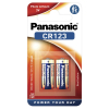 Batéria Panasonic CR123 2 ks