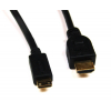 HDMI-Kábel (HDMI 1.3) - mini HDMI -> HDMI 1,5 m čierny