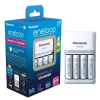 Panasonic rýchlonabíjačka BQ CC55 + 4x akumulátory Panasonic eneloop AA 2000 mAh
