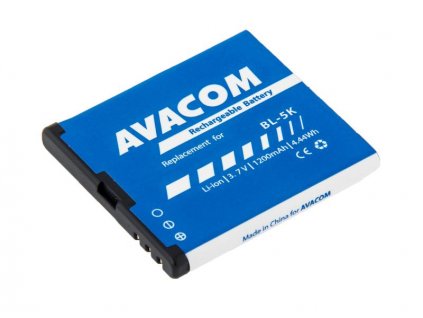 Baterie do mobilu Nokia C7-00 Li-Ion 3,7V 1200mAh (náhrada BL-5K)