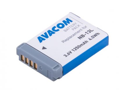Canon NB-13L Li-Ion 3.6V 1250mAh 4.5Wh AVA