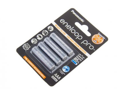 Nabíjecí baterie AAA Panasonic Eneloop Pro 930mAh Ni-MH 4ks Blistr