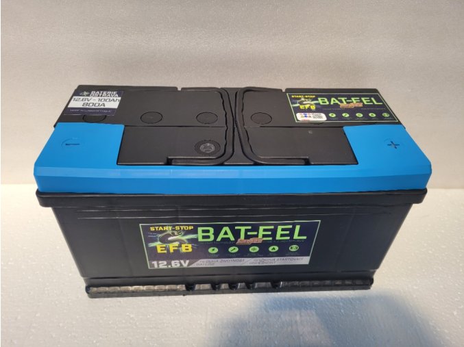 Autobaterie START-STOP  BAT-EEL   EFB 12,6V- 100 Ah  800 A