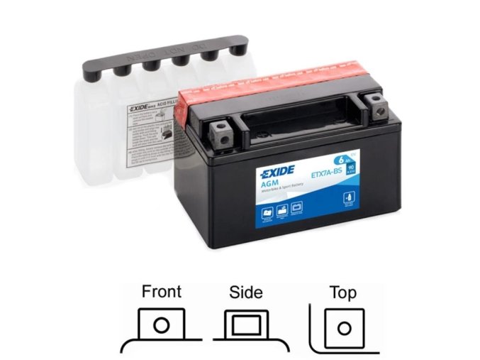 Exide 6Ah 90A