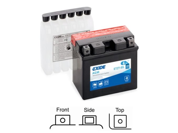 Exide 6Ah 100A
