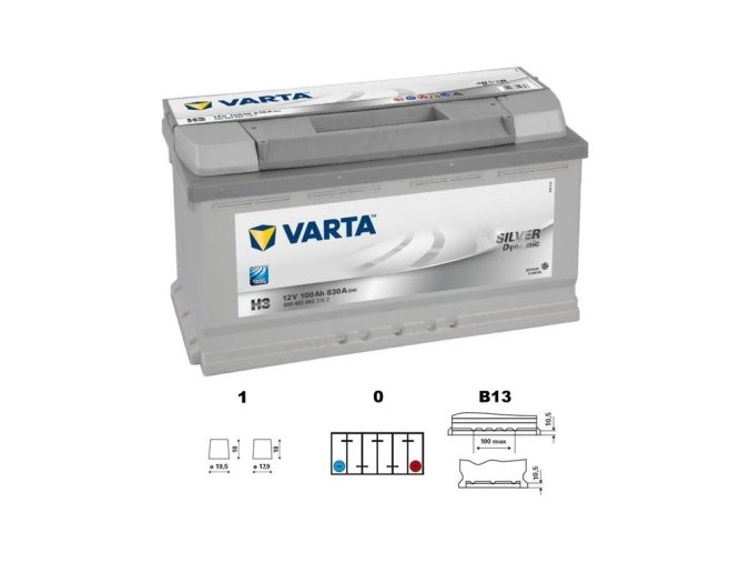 VARTA 100Ah