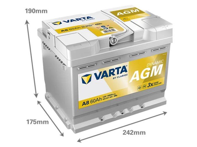 Varta 60Ah AGM