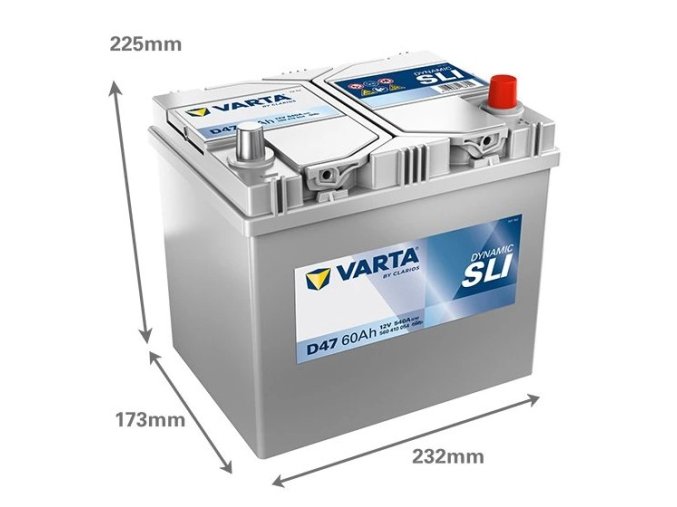 Varta 60Ah p