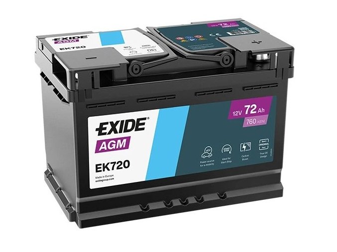 Exide AGM 72