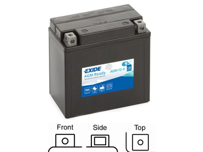 Exide 9Ah 120A