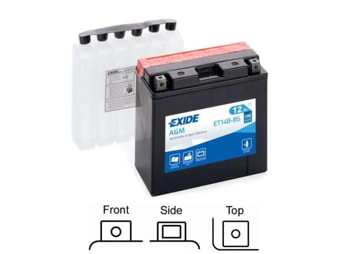 Exide 12Ah 190A