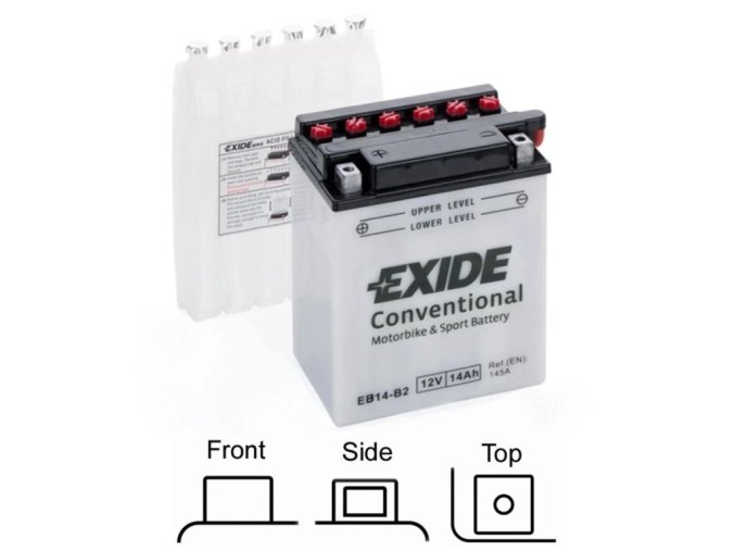 Exide 14Ah levá