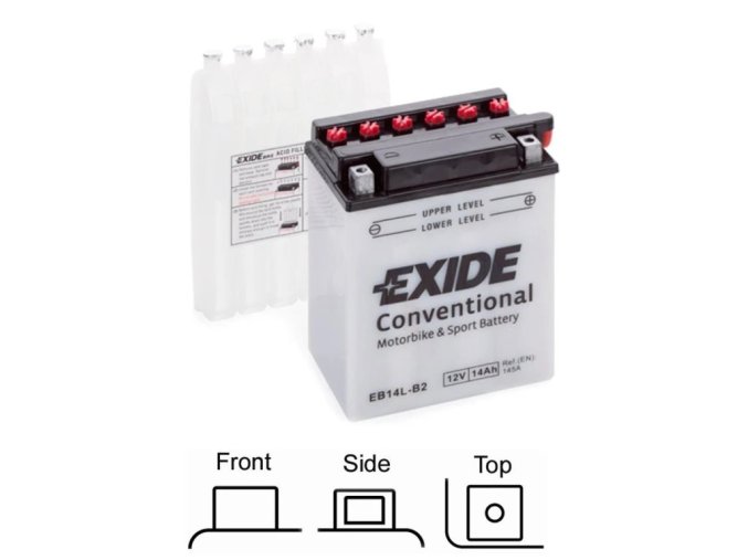 Exide 14Ah pravá