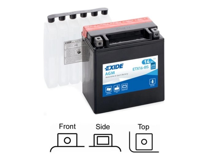 Exide 14Ah 215A