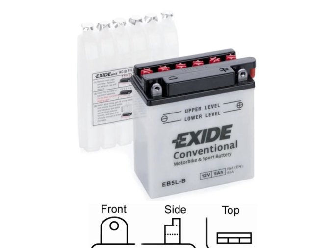 EXIDE 5Ah 65A