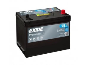 autobaterie exide premium carbon 12v 75ah 630a 272x173x222 3149361