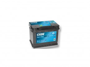 5883 1 autobaterie exide start stop agm 60ah 12v ek600