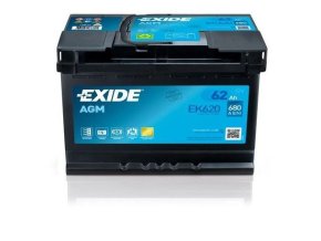 EXIDE 62Ah AGM