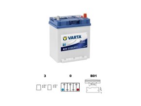 VARTA 40Ah pravá úchyt