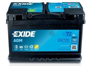 EXIDE 72Ah AGM