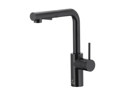 zdjecie DUERO BASIC BLACK bateria kuchenna z wyciagana wylewka1