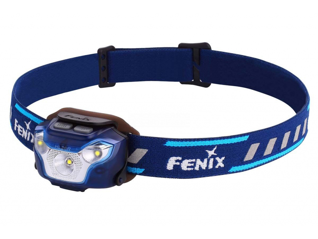 Nabíjacia čelovka Fenix HL26RBLU blue | baterky-noze.sk