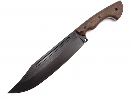 Work Tuff Gear PWB-9 NC Puzon Wilderness Bowie Dark Washed Micarta