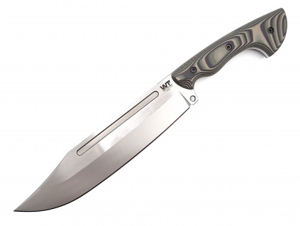 Work Tuff Gear PWB-9 NC Puzon Wilderness Bowie Satin Jungle Camo G10