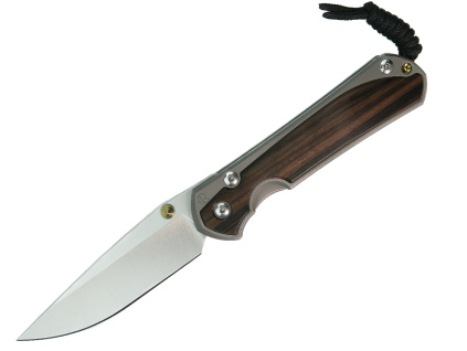 Chris Reeve Large Sebenza 31 Inlay Macassar Ebony