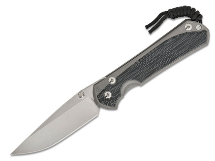 Chris Reeve Large Sebenza 31 Inlay Black Micarta MagnaCut