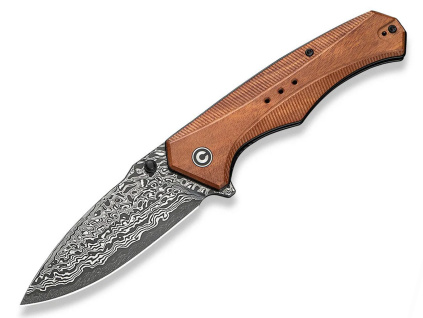 Civivi Photonix Damascus Guibourtia Wood C23081B-DS1