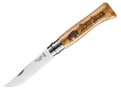 Opinel N08 s motívom bizóna 002629