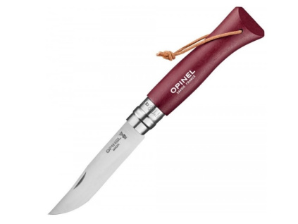 Opinel VRI N°08 Inox Trekking Burgundy 002213