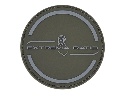 Extrema Ratio Round Patch 85mm Army - Silver