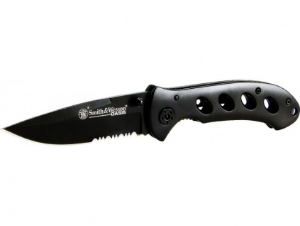 Smith & Wesson Oasis Partially Serrated