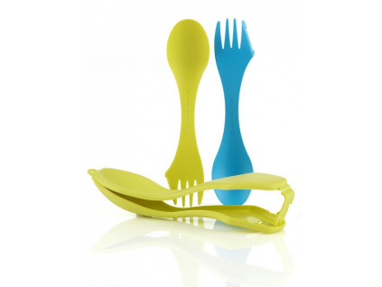 Light My Fire Spork Case lime/cyan blue